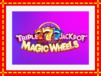 Speel de machine Triple 777 Jackpot Magic Wheels: spannende gratis spins