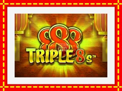 Speel de machine Triple 8s: spannende gratis spins