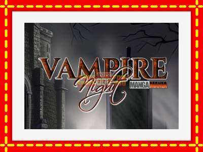 Speel de machine Vampire Night: spannende gratis spins