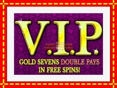 Speel de machine VIP: spannende gratis spins