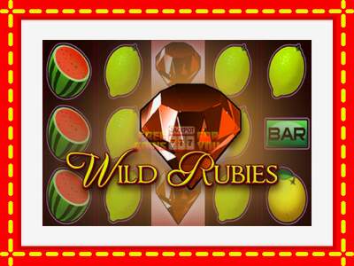 Speel de machine Wild Rubies: spannende gratis spins