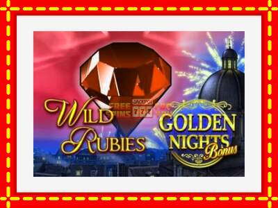 Speel de machine Wild Rubies Golden Nights: spannende gratis spins