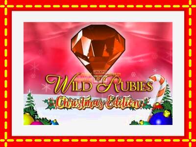 Speel de machine Wild Rubies Сhristmas Edition: spannende gratis spins